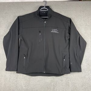 Helly Hansen Compass Workwear U500 Series Men's 2XL XXL Black Full‎ Zip Outdoors